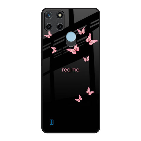 Fly Butterfly Glossy Case for Realme C21Y