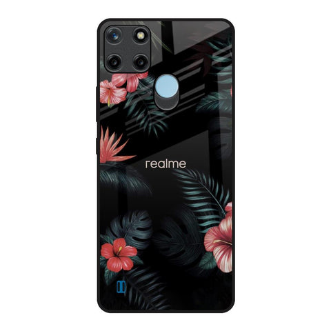 Tropical Art Flower Glossy Case for Realme C21Y