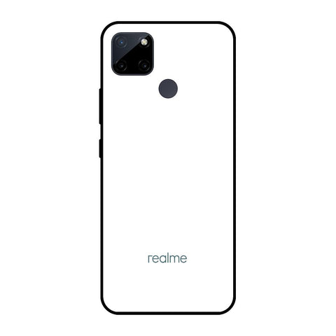 Arctic White Glossy Case for Realme C21Y