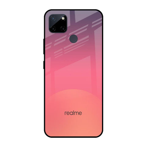 Sunset Orange Glossy Case for Realme C21Y