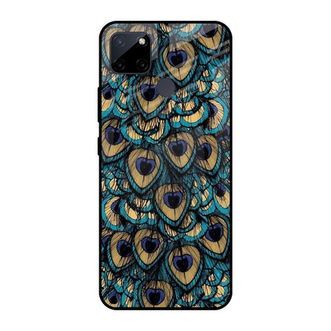 Peacock Feathers Glossy case for Realme C21Y