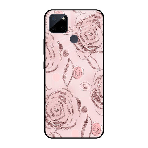 Shimmer Roses Glossy case for Realme C21Y