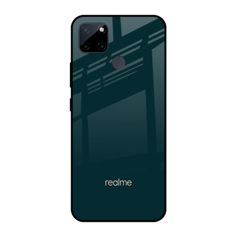Hunter Green Glossy Case For Realme C21Y