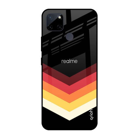 Abstract Arrow Pattern Glossy Case For Realme C21Y