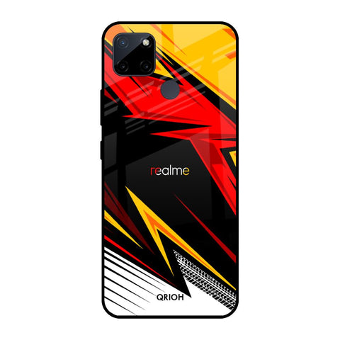 Race Jersey Pattern Glossy Case For Realme C21Y