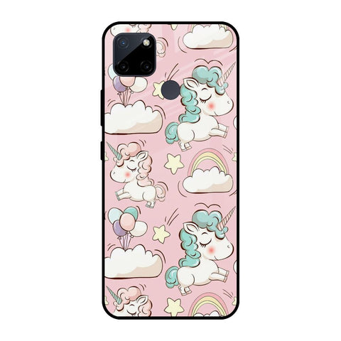 Balloon Unicorn Glossy case for Realme C21Y