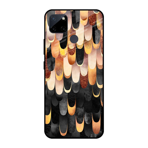 Bronze Abstract Glossy Case for Realme C21Y