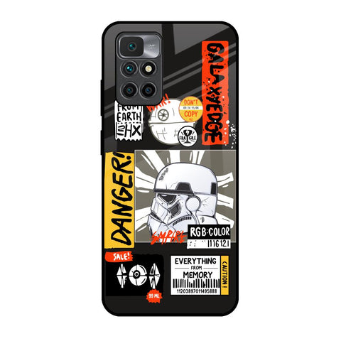 Galaxy Edge Glossy Case for Redmi 10 Prime