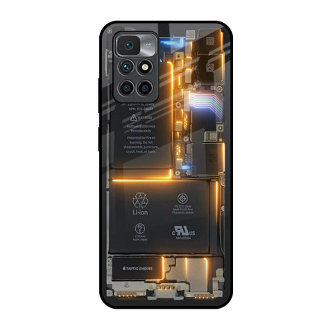 Glow Up Skeleton Glossy Case for Redmi 10 Prime