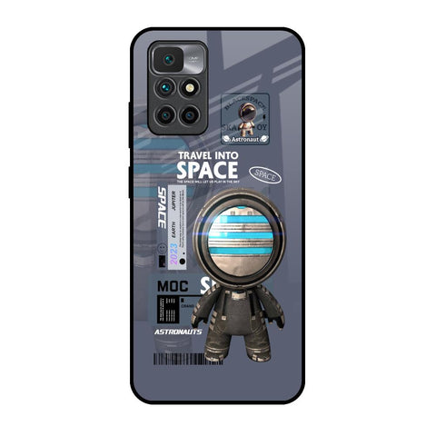 Space Travel Glossy Case for Redmi 10 Prime