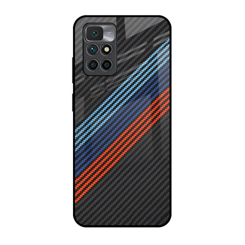 Carbon Inspired Glossy Case for Redmi 10 Prime