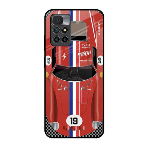 Racing Vintage Glossy Case for Redmi 10 Prime