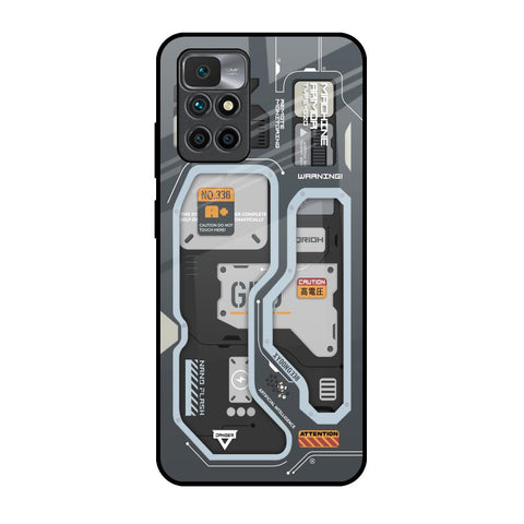 Retro Futuristic Glossy Case for Redmi 10 Prime