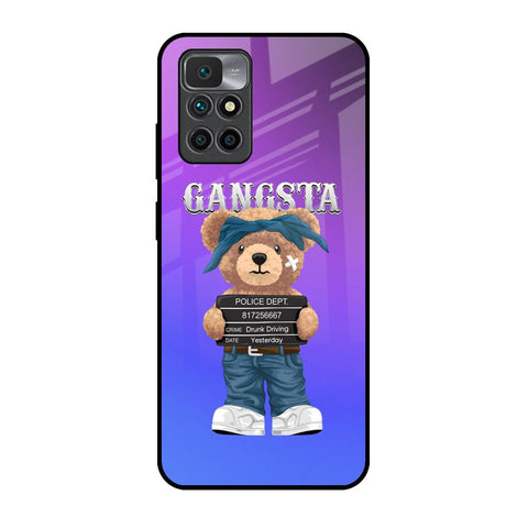 Gangsta Bear Glossy Case for Redmi 10 Prime