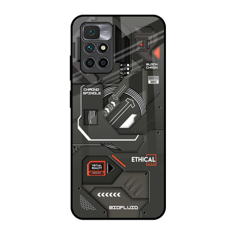 Tech Aesthetics Glossy Case for Redmi 10 Prime