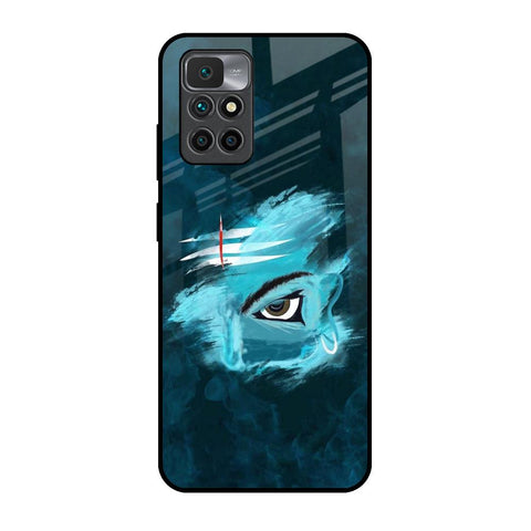 Power Of Trinetra Glossy Case For Redmi 10 Prime