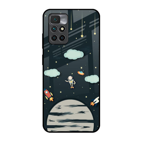 Astronaut Dream Glossy Case For Redmi 10 Prime