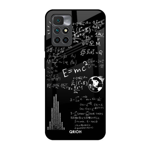 Funny Math Glossy Case for Redmi 10 Prime