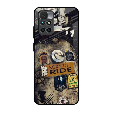 Ride Mode On Glossy Case for Redmi 10 Prime