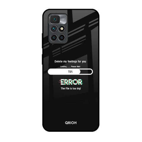 Error Glossy Case for Redmi 10 Prime