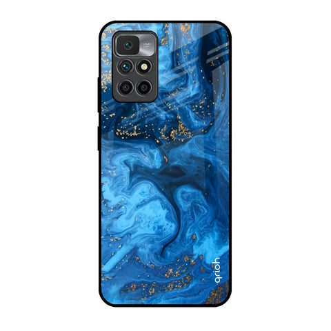 Gold Sprinkle Glossy Case for Redmi 10 Prime