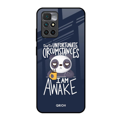 Struggling Panda Glossy Case for Redmi 10 Prime