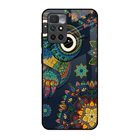 Owl Art Glossy Case for Redmi 10 Prime