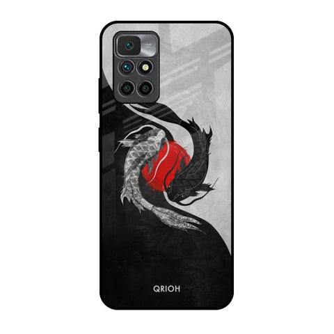 Japanese Art Glossy Case for Redmi 10 Prime