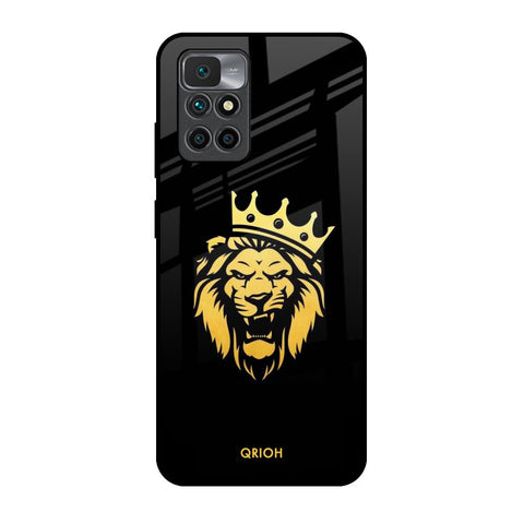 Lion The King Glossy Case for Redmi 10 Prime