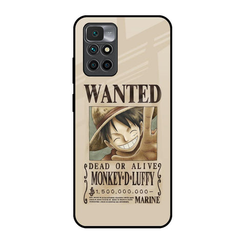 Luffy Wanted Glossy Case for Redmi 10 Prime