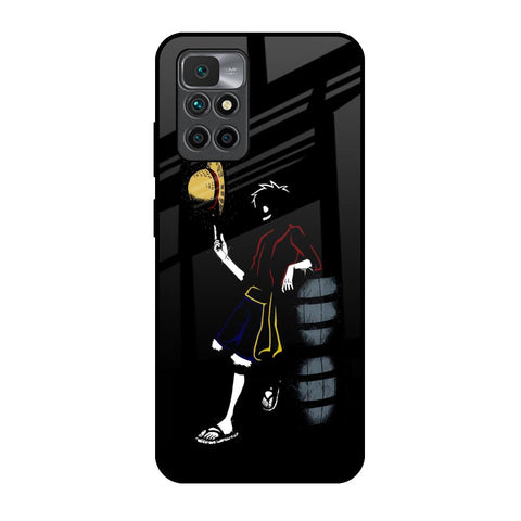 Luffy Line Art Glossy Case for Redmi 10 Prime