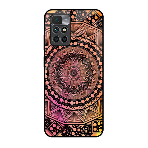 Floral Mandala Glossy Case for Redmi 10 Prime