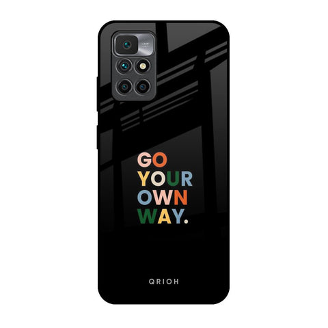 Go Your Own Way Glossy Case for Redmi 10 Prime