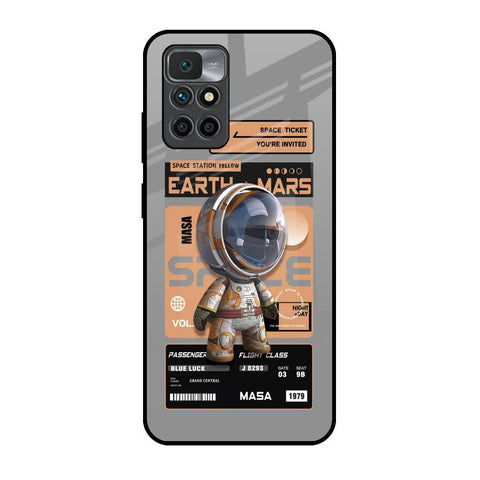 Space Ticket Glossy Case for Redmi 10 Prime
