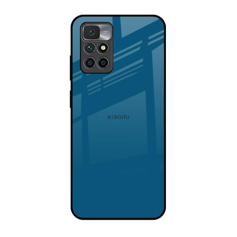 Cobalt Blue Glossy Case for Redmi 10 Prime