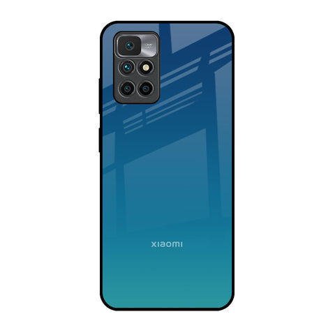 Celestial Blue Glossy Case For Redmi 10 Prime