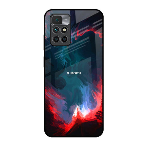Brush Art Glossy Case For Redmi 10 Prime