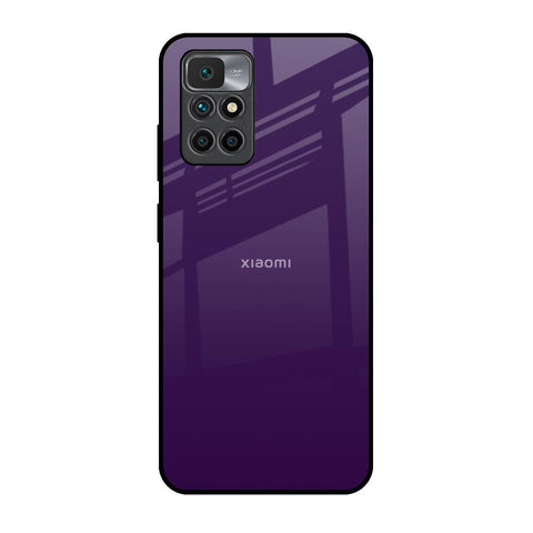 Dark Purple Glossy Case for Redmi 10 Prime