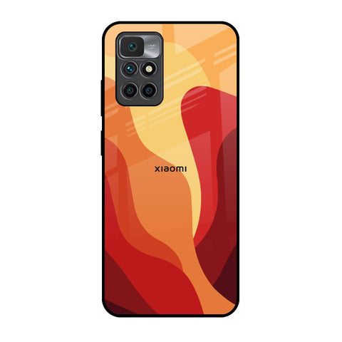 Magma Color Pattern Glossy Case for Redmi 10 Prime