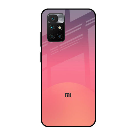 Sunset Orange Glossy Case for Redmi 10 Prime