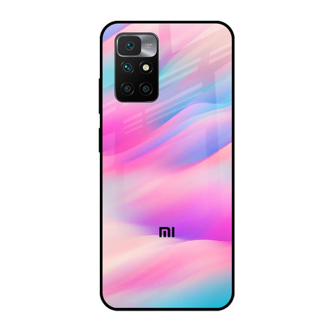 Colorful Waves Glossy case for Redmi 10 Prime