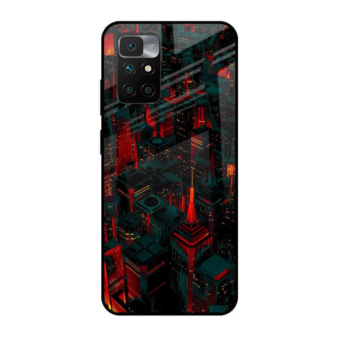 City Light Glossy Case For Redmi 10 Prime