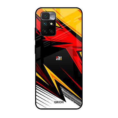 Race Jersey Pattern Glossy Case For Redmi 10 Prime