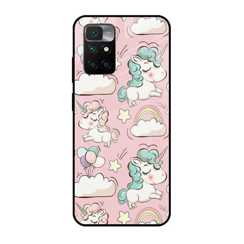 Balloon Unicorn Glossy case for Redmi 10 Prime