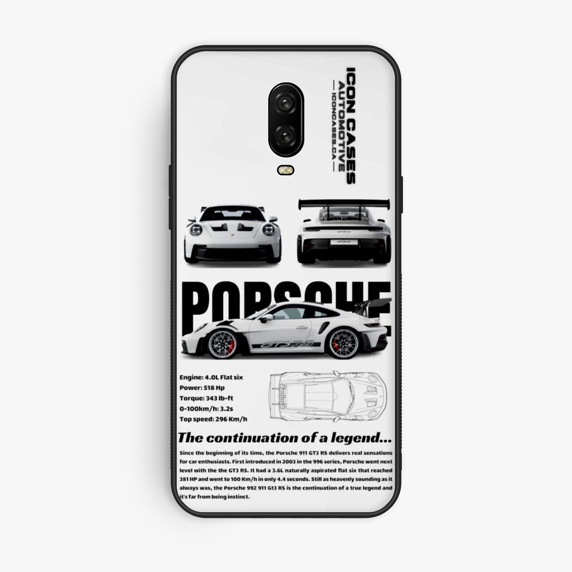 OnePlus 6T - Wallpaper 100 - Premium Printed Glossy Phone Case