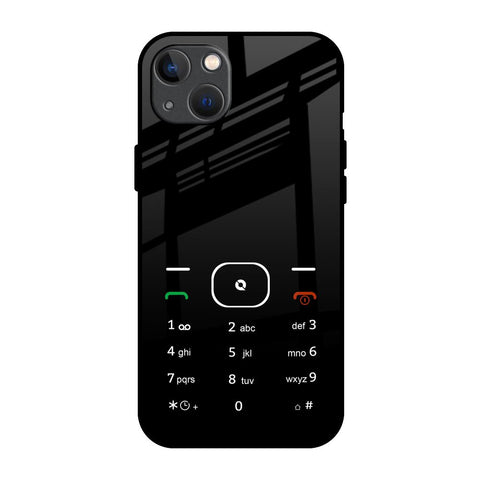 Classic Keypad Pattern Glossy Case for iPhone 13