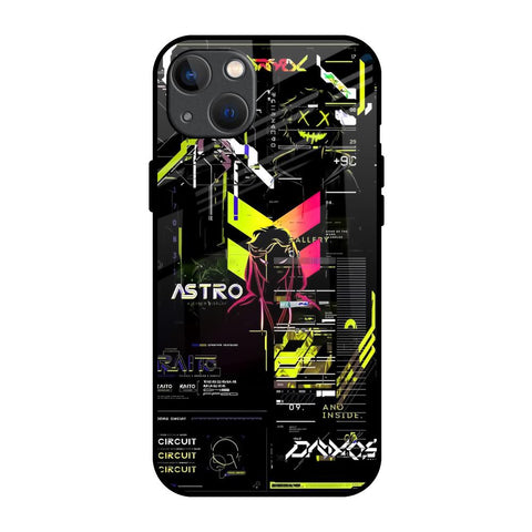 Astro Glitch Glossy Case for iPhone 13