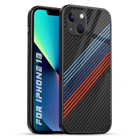 Carbon Inspired Glossy Case for iPhone 13