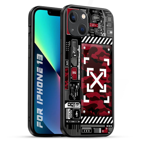 Technology Art Glossy Case for iPhone 13
