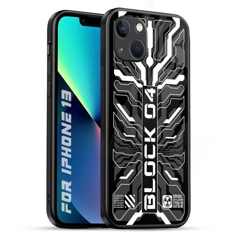 Monochrome Magic Glossy Case for iPhone 13